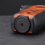 Ember Torch base adjustment dial and refill port detail