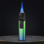 Twin Torch lighter with twin blue flame jets