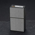Coil Case brushed grey front view