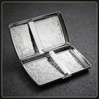 Flora Case open two-panel interior with retaining bands