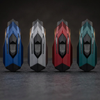 Prism Lighter blue grey red and teal finish lineup