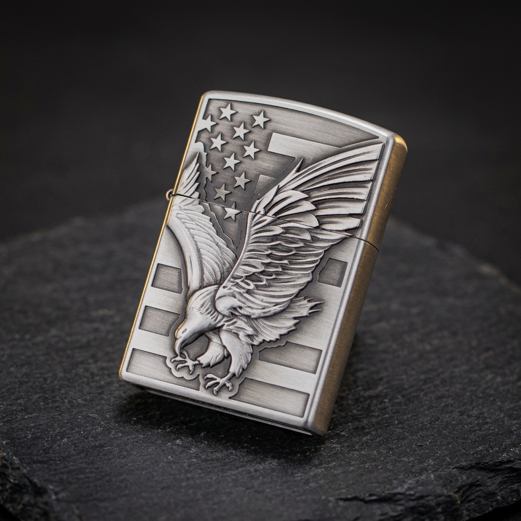 Soar closed lighter three-quarter view