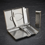 Duo Case open interior and separate removable lighter