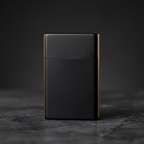 Signature Lighter blank black front view
