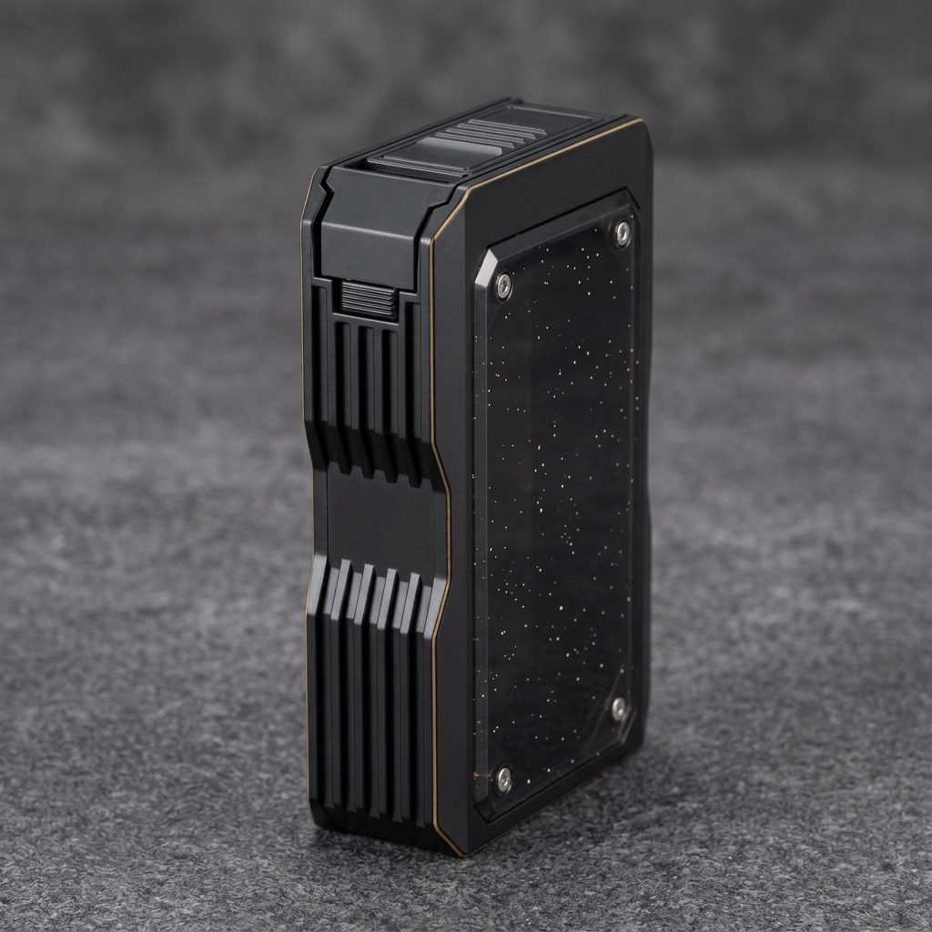 Mecha Case ribbed side view
