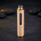Ash Pod wood-look cigarette ash holder front view