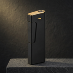 Onyx Torch black and gold-tone front view