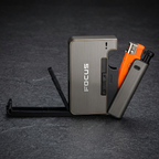 Focus Case open storage and side lighter compartment